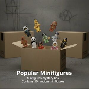 10X Random Pop culture minifigures